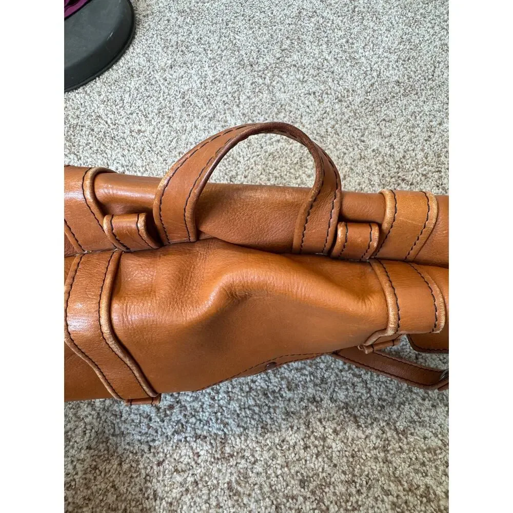 Genuine Leather Vintage Brown Slouchy Satchel, Soft & supple Leather crossbody
